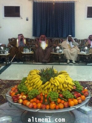 الشيخ جابر الخليفة في ظيافة السلامة بحائل 