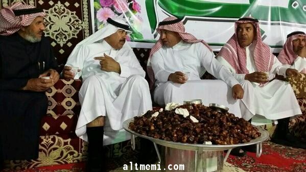 الاستاذ صالح الصعب التميمي يشكر اسرة البراهيم بحائل