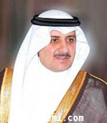 سمو امير منطقة تبوك يعزي الاستاذ جريد العنزي