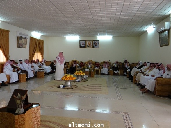 محافظ سميراء ورؤساء المراكز في ضيافة البراهيم